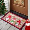 New Christmas-Themed Doormat Indoor/Outdoor Entryway Mat Bathroom & Foyer Rug Durable, Easy-To-Clean Holiday Home Decor