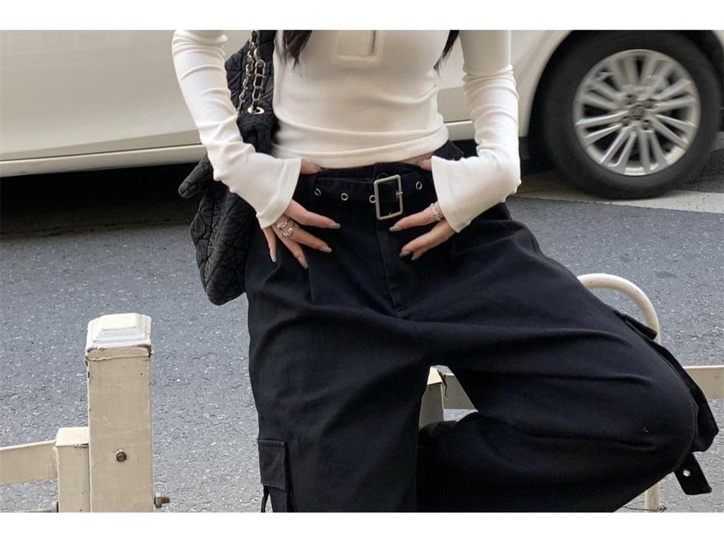 Polyester American Swagger Fierce Sister Half-Zip Cropped Women's Autumn/Winter Base Layer Shirt
