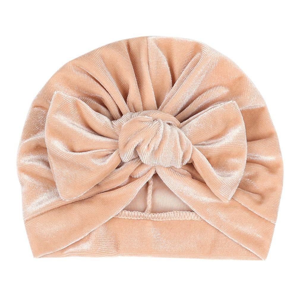 Printing Baby Turban Hat Cap 0-6 Months Beanie Bonnet Cute Toddlers Hats