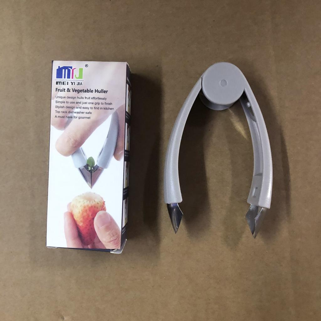 Stainless Steel Strawberry Pineapple Eye Peeler Strawberry Leaf Remover Pineapple Seed Cutter Fruit Shelling Kitchen Tweezers