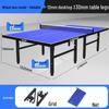 Folding Indoor Standard Size Movable Table Tennis Table with Free Shipping