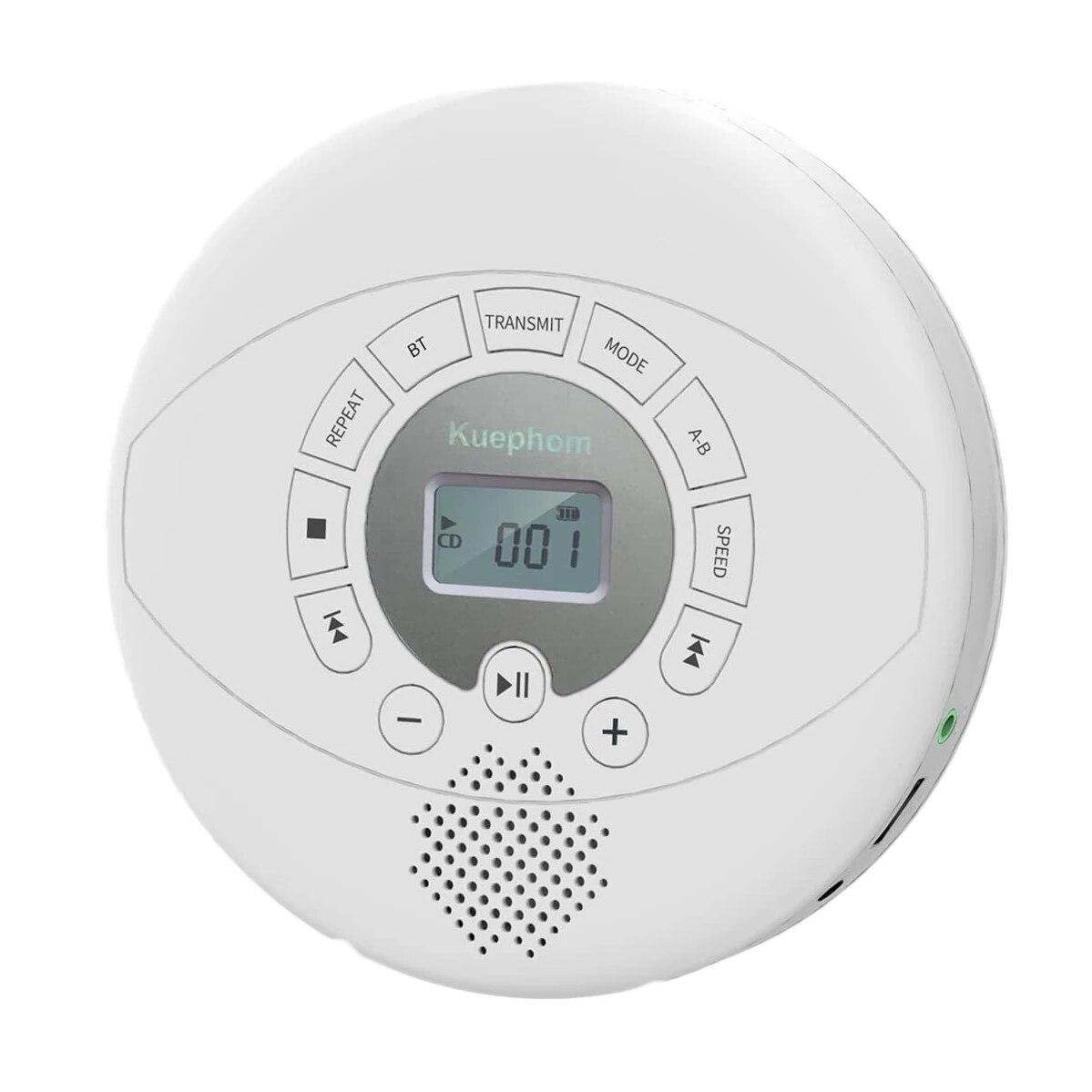 

Bluetooth CD-плеер, детская образовательная машина, студенческий ретранслятор, автоматический противоударный CD-плеер для изучения английского языка серый