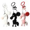 Cold-Hearted Design Plush Toy Flocking Plush Pony Toy 2026 New Bag Hanging Ornament  New Year Gifts