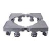 Waschmaschinenroller Universal Rutschfest PVC Edelstahl 660lb Tragfähigkeit 360 Grad Drehbar