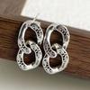 925 Sterling Silver Vintage Earrings For Women Trendy Simple Retro Chain Earring Jewelry Prevent Allergy Party Accessories Gift