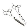 6.0 inch F13 JP440C high-grade black brick, hair scissors, hair scissors, flat scissors, bangs scissors, tooth scissors, hit
