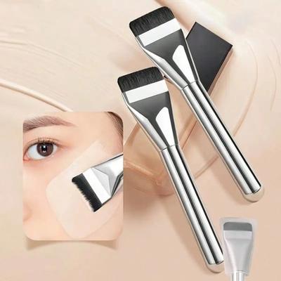 A Bag of Professional Liquid Foundation Make-up Make Up Brush Ultra Thin Flat Head Foundation Make-up Make Up Brush Flawless Makeup Suitable