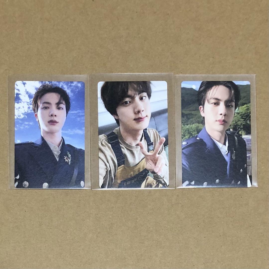 

[Б/У] Фотобук BTS Me, Myself Трейд-карта Джин