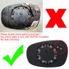 1x Right Side Mirror Glass Heated For BMW E81 E90 E91 E92 325i 328i 335i 2009-13