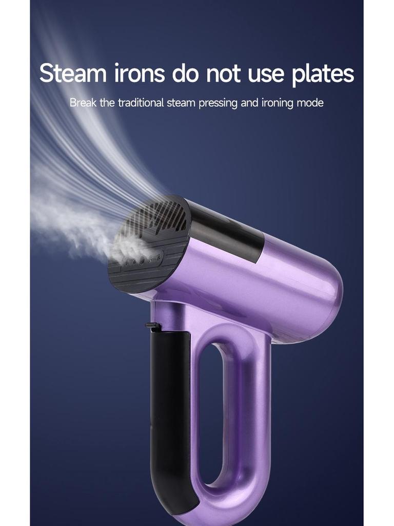 Portable Handheld Steam Iron - Travel & Home Use, Large Capacity Garment Steamer, Dry & Steam Electric Iron.