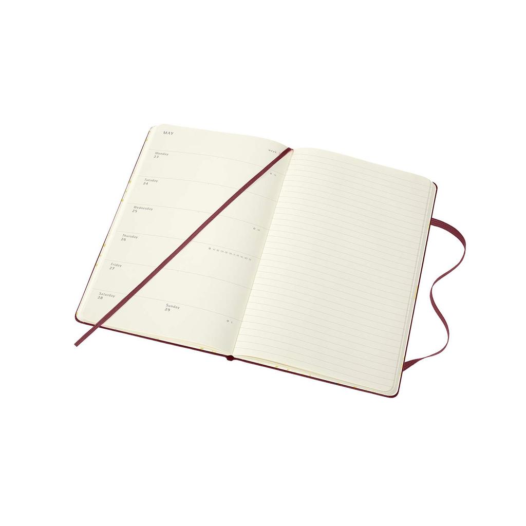 Moleskine Harry Potter 2022 12 Month Weekly Diary Hard Cover Large Red DHP12WN3Y22