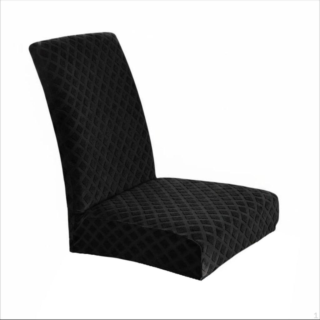 Stretch Dining Chair Cover Full Coverage High Back Stretchy