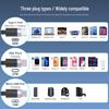 Multi-Purpose Magnetic Charging Watch with Retractable Mobile Phone Data Cable - Perfect for Creative Gifts
