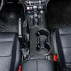Tantan Carbon Fiber Center Console Cup Holder & Shift Panel for Ford Mustang - Dry Real Carbon Fiber Interior Parts