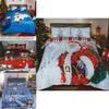 Soft And Cozy 3 Piece Bedding Set With Digital Print Cartoon Anime Design For Stylish Bedrooms