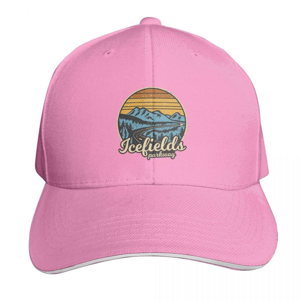 Icefields Parkway Alberta Kanada Retro Baseballkappe individuelle Kappen Designerhut Hut Unisex Wintermütze Luxus Damen Unisexs