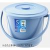 Risu Berg Bucket, Round, Blue, 5L, Made In Japan, 5SB