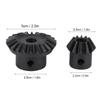 2pcs Black High Grade Steel Beekeeping Extractor Gear Essential for Beekeepers, Honey Tool, Special Product with No Honey Stick