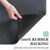 Dish Drying Mat Super Absorbent Hide Stain Rubber Backed Kitchen Countertop Dinnerware Tableware Under Coffee Bar Pot Cup Mat