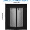 Trunk Ventilation Mesh Campervans Sliding Door Van Mosquito Net with Zipper for Fiat Ducato / Peugeot Boxer / Citroen Relay