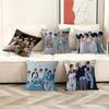 Boyband N-NCT Wish Sänger Ahorn Design Kissenbezug Glückliche Herbsternte Dekoration Feiertagsdekoration Kissenbezug