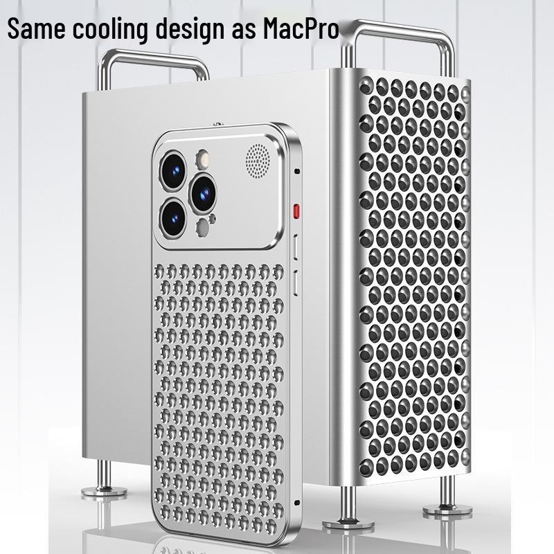 iPhone 12-15 Pro Max Aluminum Aromatherapy Cooling Case