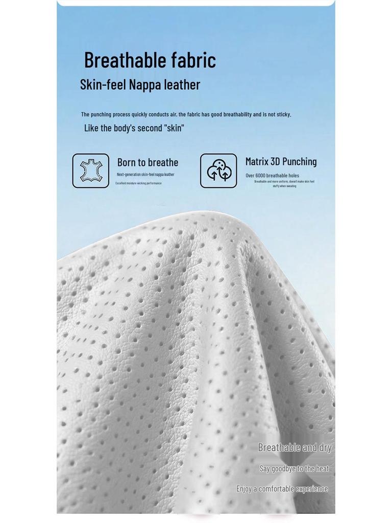 Xiaopeng Car Headrest Neck Pillow: Nappa Leather Support for X9P7+/G7/G6/G9/MONAM03.