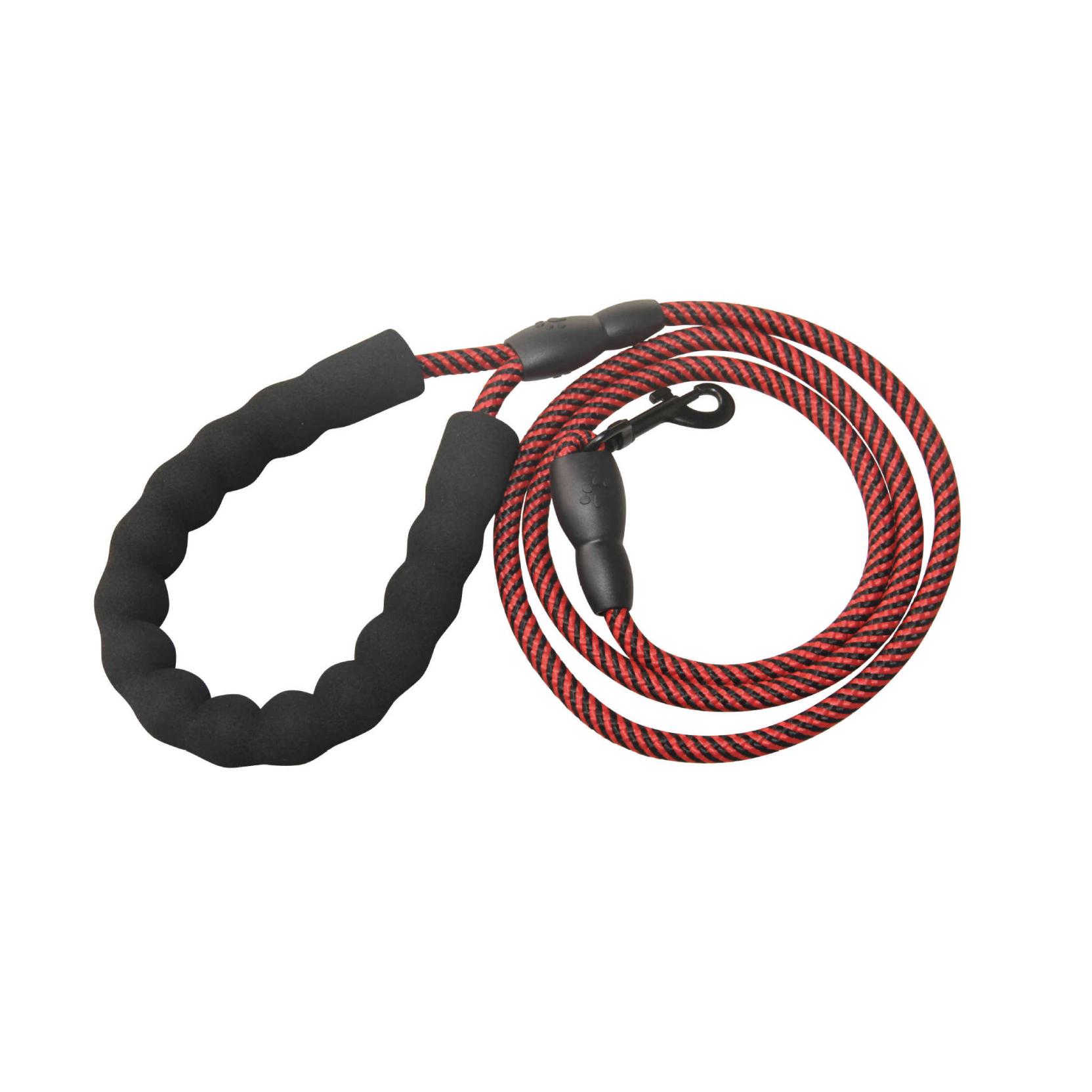 

Товары для животных Инструменты для выгула собак на открытом воздухе Взрывозащищенная армированная лямка Тяговый трос 0.8*150CM красный