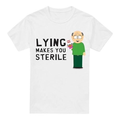 South Park Mens Lying Makes You Sterile T-Shirt