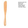 Butter Knife Solid Wood Curved Handle Butter Jam Mix Fillings Scrape Batter Butter Spreader Kitchen Tool