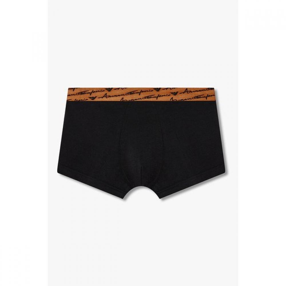 Emporio Armani Мужские однотонные плавки с курсивным логотипом 0815312067 L(105)