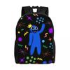 Custom Rainbows Friends Hug It Out Travel Backpack Men Women School Computer Bookbag Video Game College Student Daypack Bags