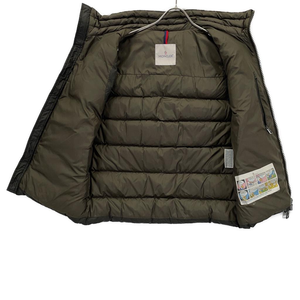 Moncler DUPRES GILET Down Vest Jacket 1 khakiUsed