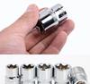 14-Piece Torx Star Hex Socket Set - E-Type Flower-Shaped, 1/2, 3/8, 1/4 Inch Sizes