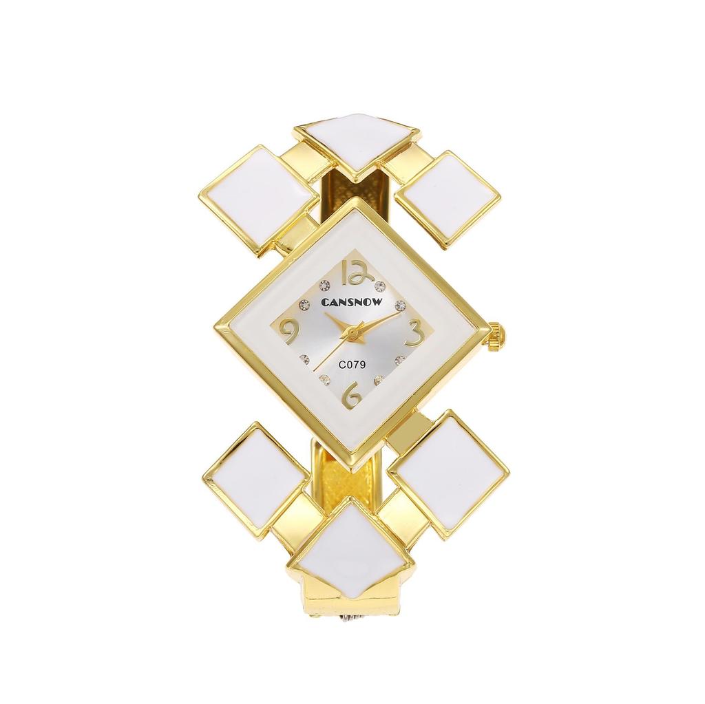 New Womens Watch Luxury Fashion Bangle Bracelet Watch Women Dress Clock Female Diamond Advanced Girls Wristwatch