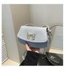 Beautiful trend casual 2025 new simple bow fashion one shoulder crossbody small square bag woman