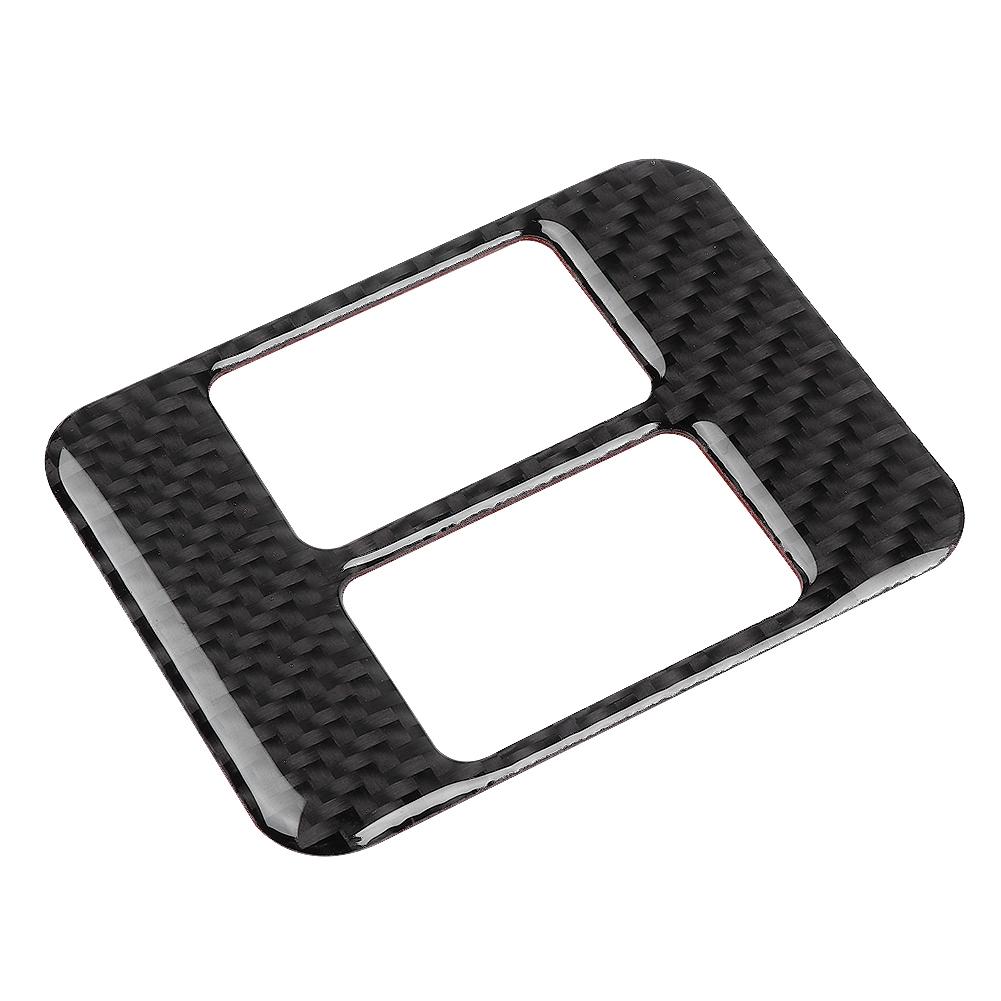 Center Console Seat Heating Button Cover Trim, Carbon  ,86 2013-2017