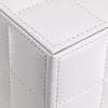 PU leather box handle, square towel holder with magnet | towel box