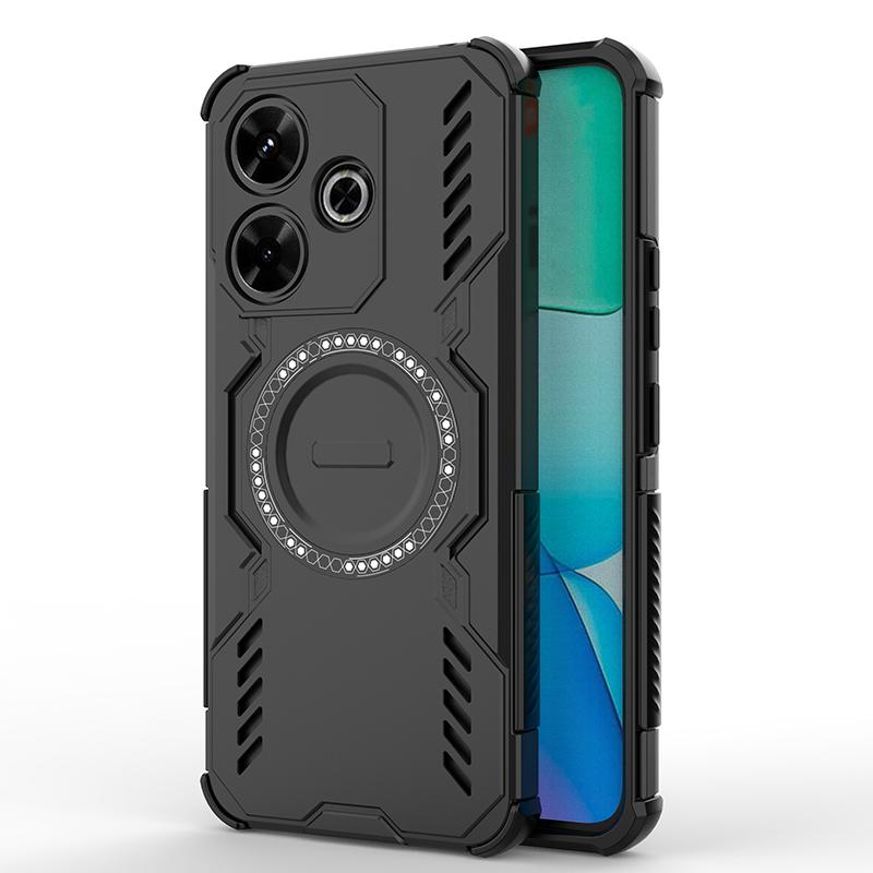 

For Redmi Note 13 Pro 4G case For Case for Redmi Note 13 4G Note 14S dissipation Holder Protective Cover For Redmi 13 4G Note14s Redmi Note 13 Pro 4G чёрный