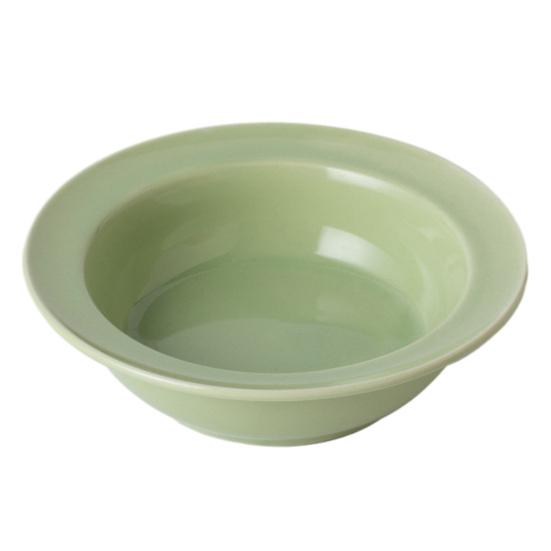 Yousheng Ceramic Cat Bowl for Dry Wet Food, Microwave Dishwasher Safe Pet Feeder Plate, Whisker Friendly Kitten Food зелёный