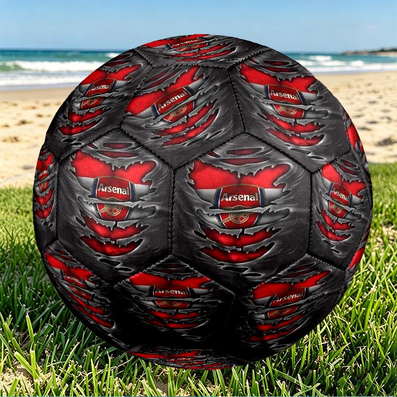 football team.C Print Size 5 Soccer Ball, PU Wear Resistant Football for Match Training and Daily Practice, Birthday Gift for Soccer Fans