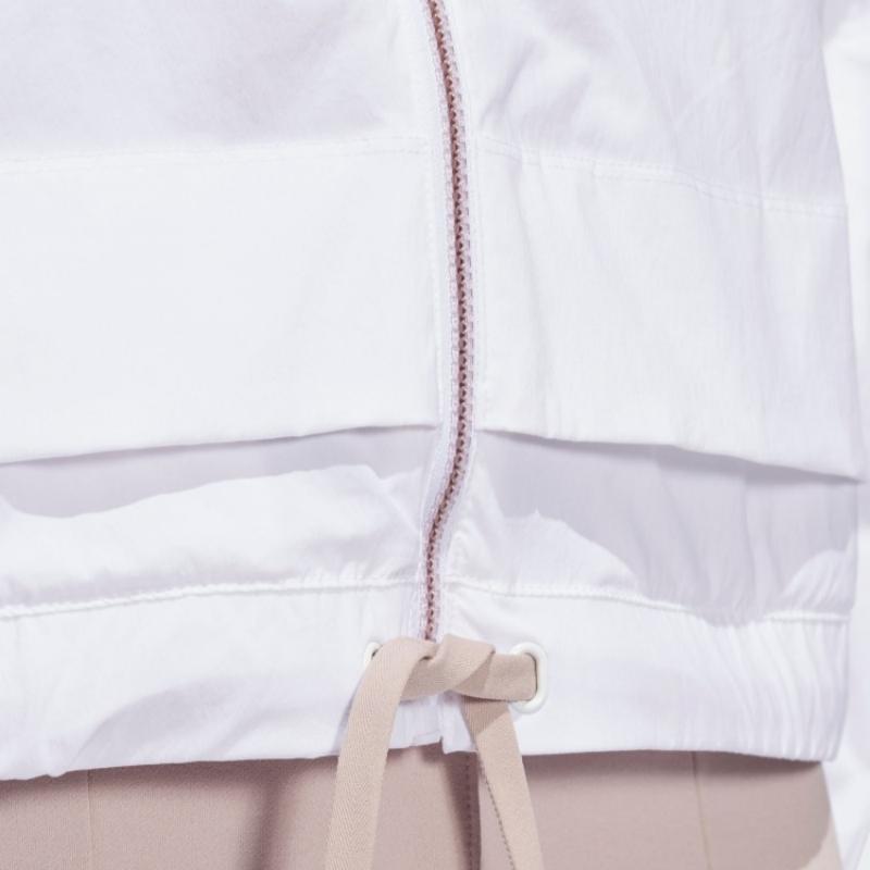 

Adidas Casual Minimalist Hooded Loose Jacket Women Jackets White JC9253 S