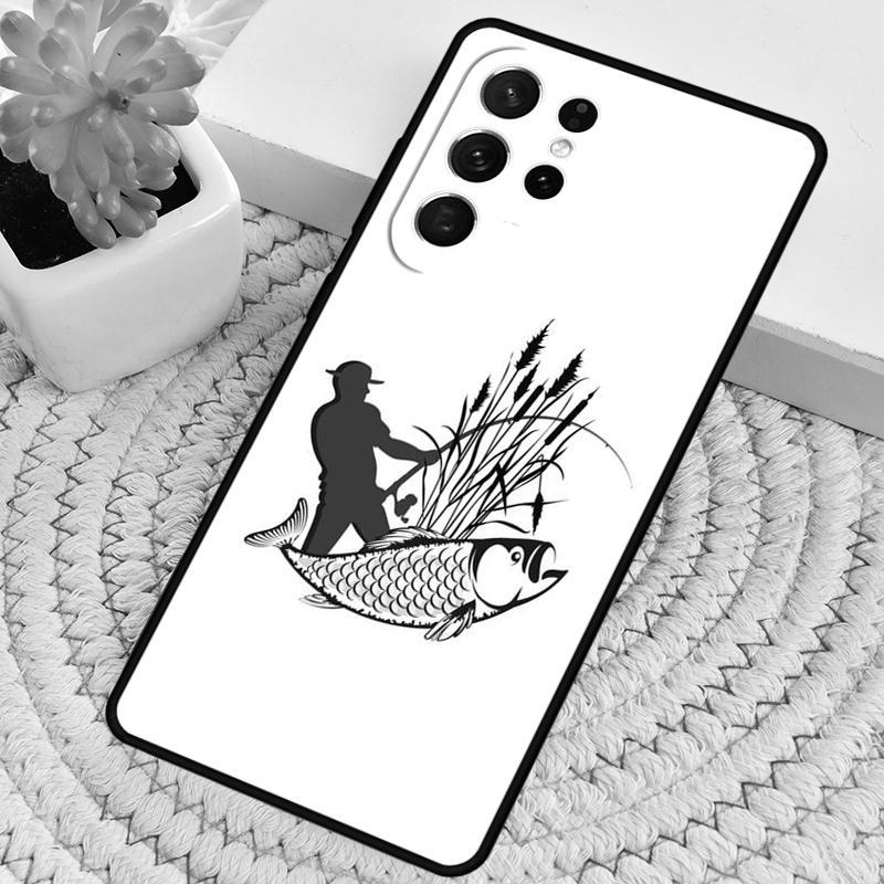 Fish Fishing Carp Phone Case for Samsung Galaxy Note 10 Pro S26 Ultra S23 S24 FE S25 S21 S22 PLUS Shockproof Cove