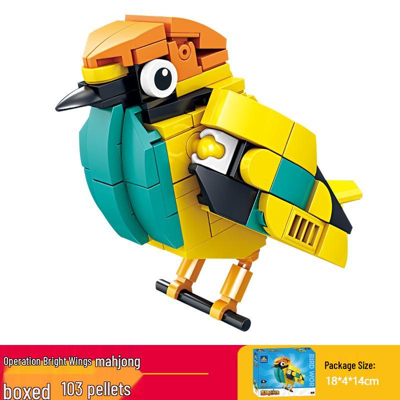 Kai Zhi Compatible Lego Insect Toy: Mantis Model Building Blocks for Kids, Educational Animal Jigsaw Puzzle Gift