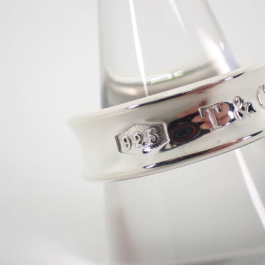 [Used] TIFFANY 925 1837 Ring / Size 14 / J11-2