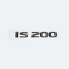 Compatible with Lexus IS Series Rear Logo Lettering Car Sticker