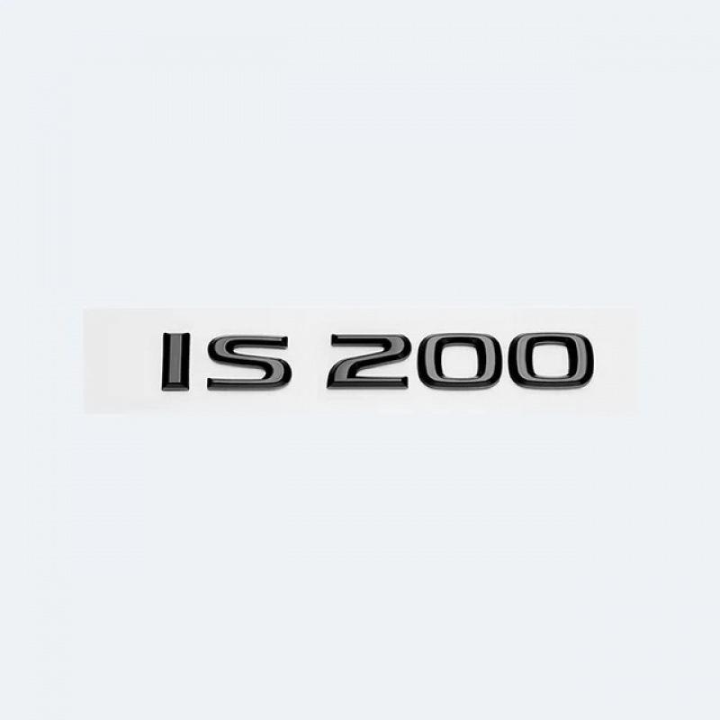Compatible with Lexus IS Series Rear Logo Lettering Car Sticker