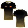 Maglia Grafica Bandiera Spagnola Moda Stampa Geometrica Asciugatura Rapida T-shirt Calcio Uomo Donna Sport Allenamento Casual Traspirante Top