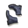Chekich 2023 Stiefel für Herren, Marineblau, Kunstleder, Schnürung und Reißverschluss, Wintermode, Schnee, große Größen, Knöchel, Sport, bequem, warm, CH009
