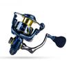 Kołowrotek spinningowy CNC Pełna metalowa szpula Konstrukcja lewo- i praworęczna do szybkiego łowienia Płynny system hamulcowy Lekki Odpowiedni na różne wody